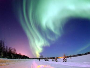 Aurora boreal - Só Geografia